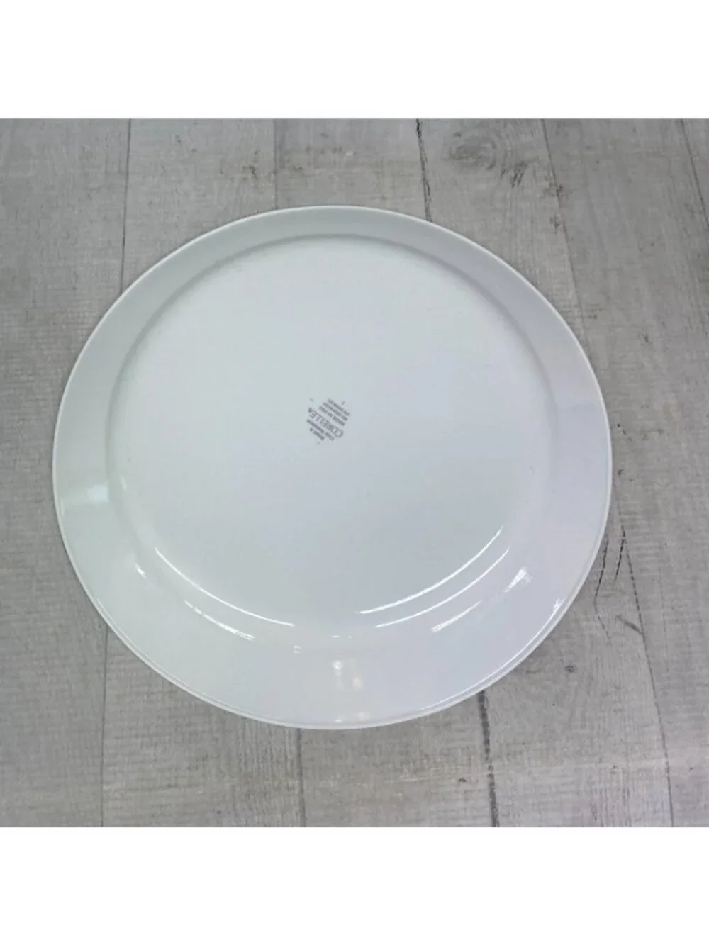 Corelle APPLE HARVEST Break Chip Resistant Green Woven Band Dinner Plates Set 4
